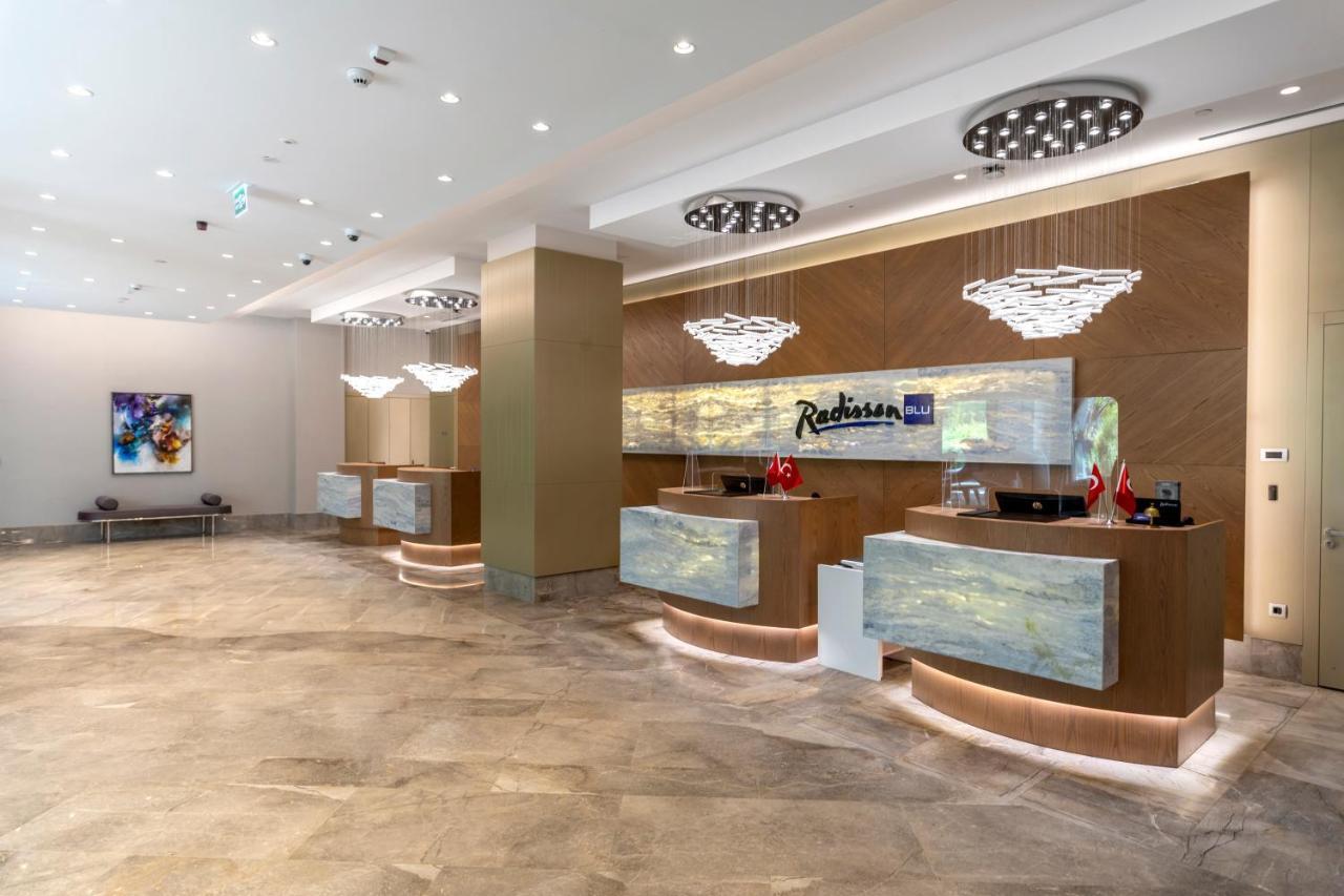 Radisson Blu Hotel Trabzon Exterior foto 3D rendering of a hotel lobby